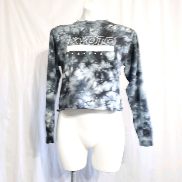Kyoto Japan Tye Dye crop top - Picture 1 of 3